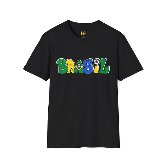 Camiseta de Graffiti Brasil