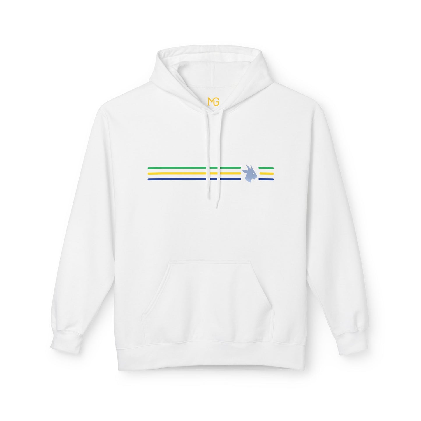 Brasil Low-Key Stripe Hoodie