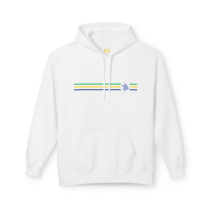 Brasil Low-Key Stripe Hoodie
