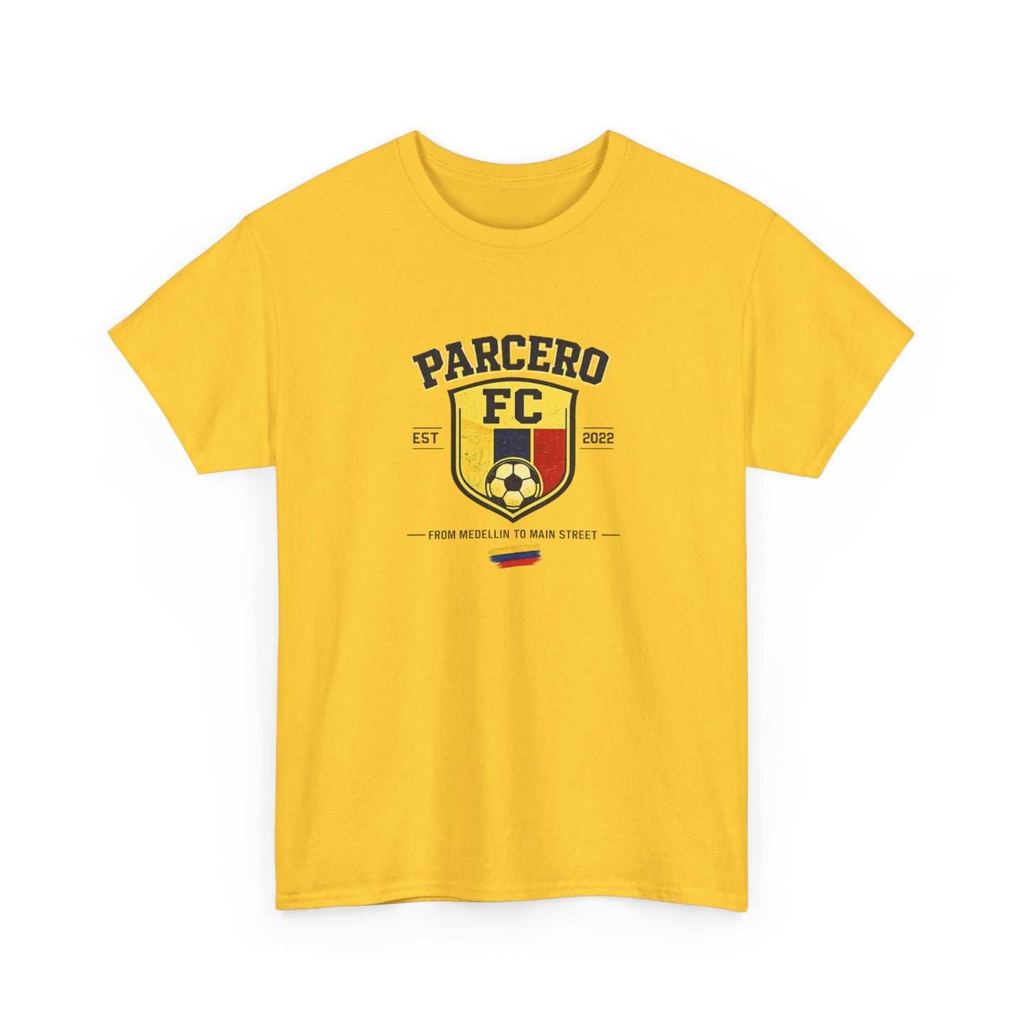 Parcero FC From Medellín to Main Street soccer shirt