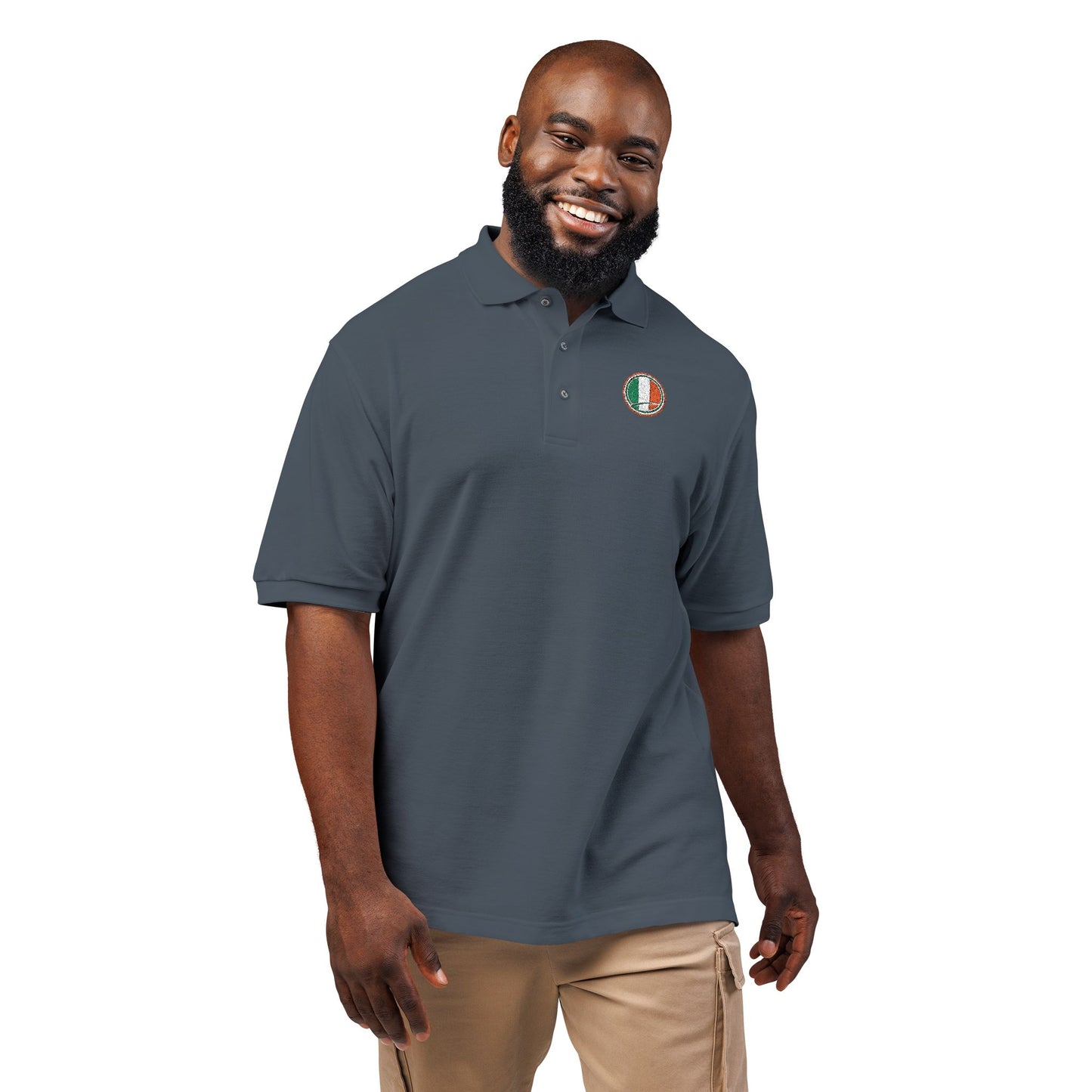 Polo con Escudo de México Bordado