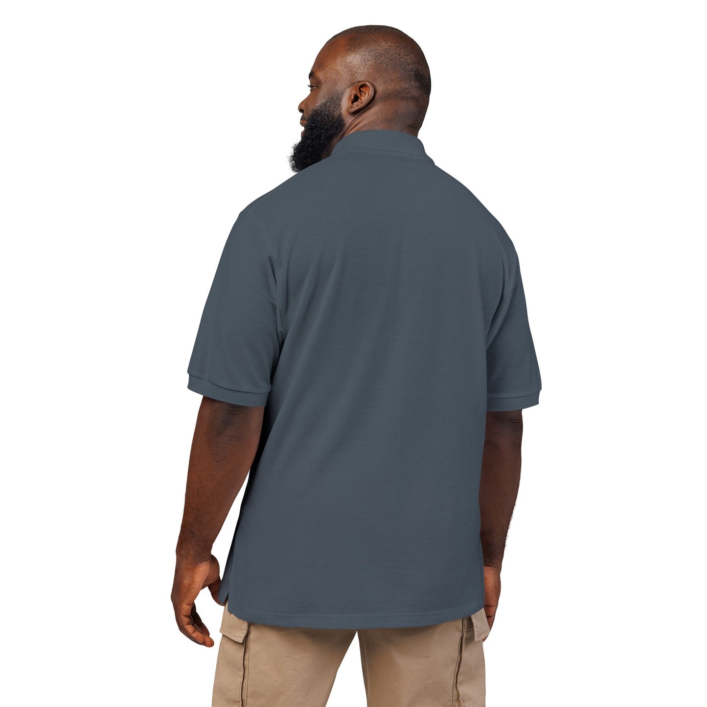 Embroidered USA Crest Polo Shirt
