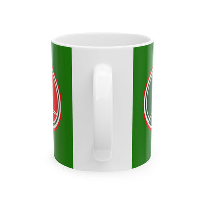 Caneca de Café Verde México Crachá