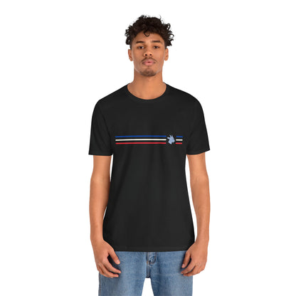 Camiseta a rayas discreta de Costa Rica