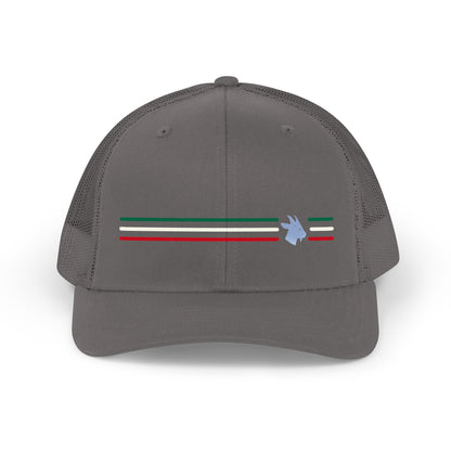 Mexico Low-Key Stripe Trucker Hat