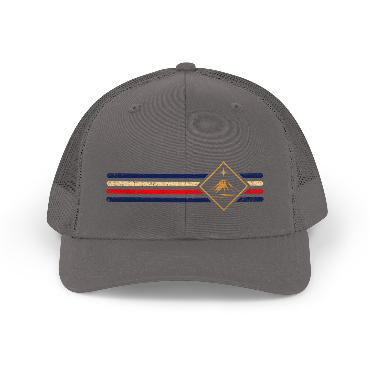 Costa Rica Low-Key Stripe Trucker Hat