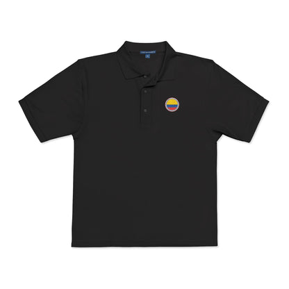 Embroidered Colombia Crest Polo Shirt