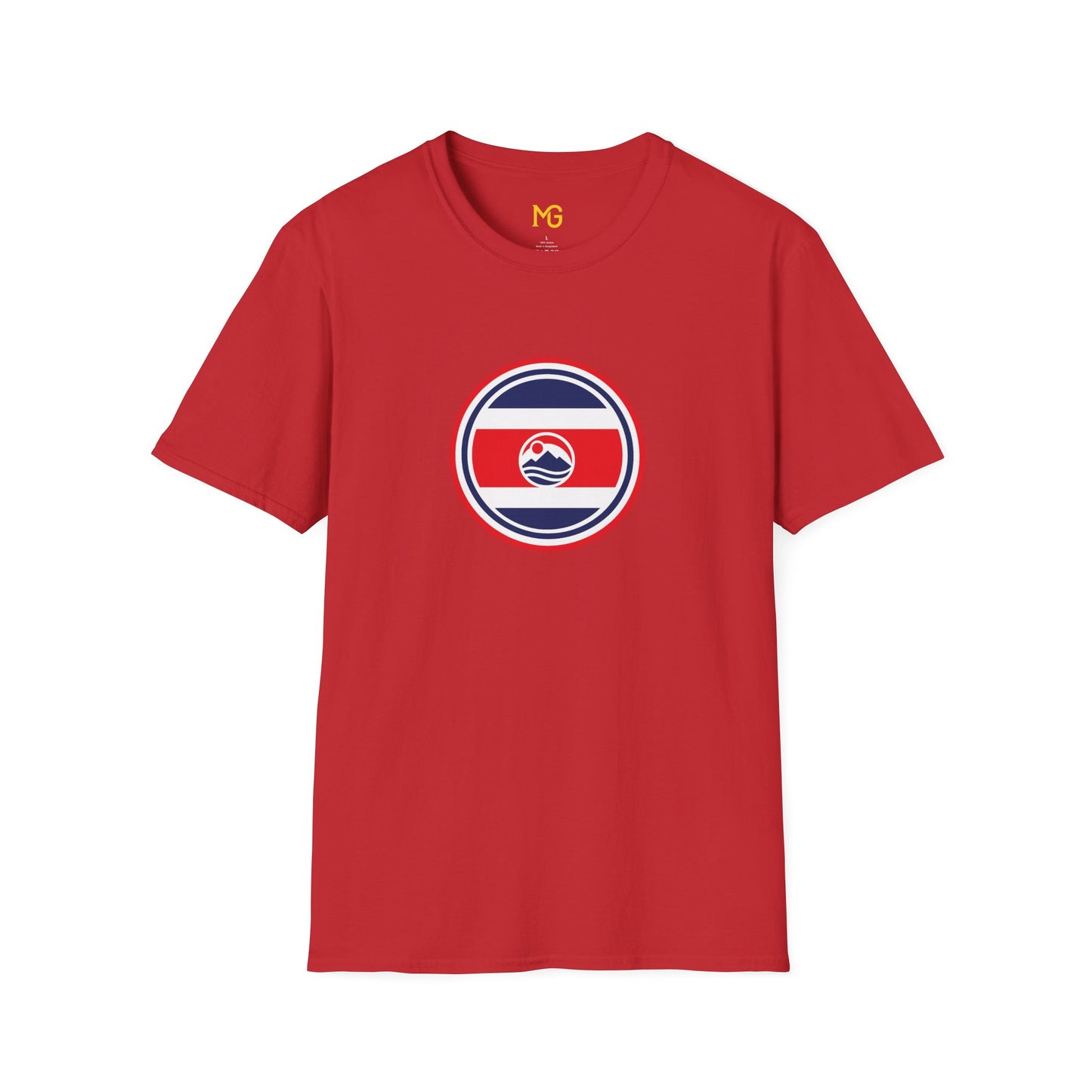 Camiseta con el Emblema de Costa Rica