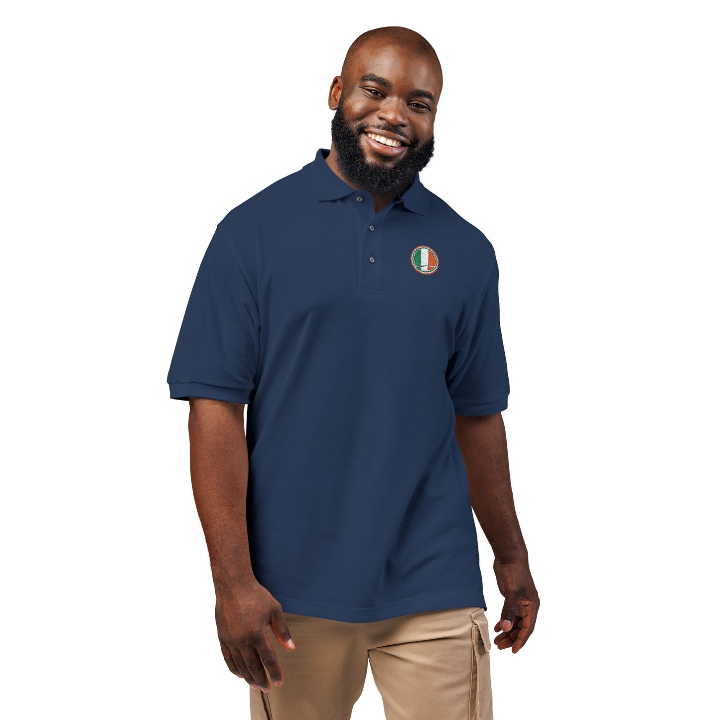 Polo con Escudo de México Bordado