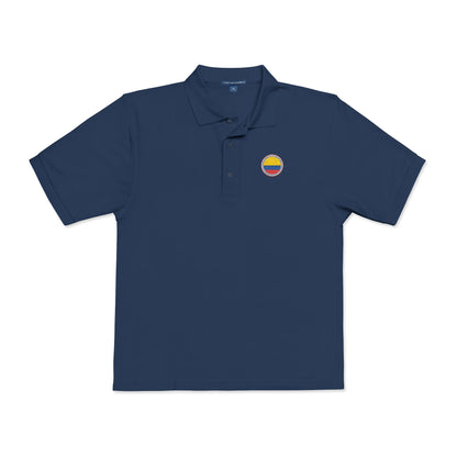 Embroidered Colombia Crest Polo Shirt