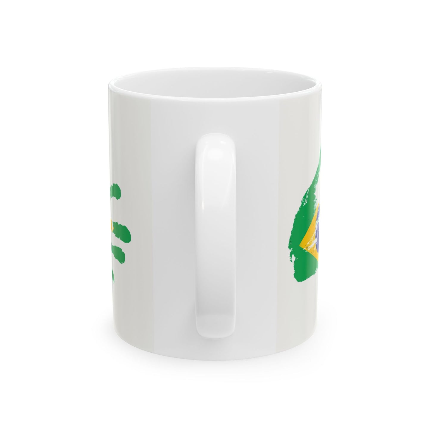Brasil Coffee Mug, Ceramic 11oz 15oz | Brazilian Coffee Nation