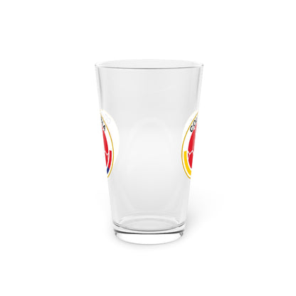 Colombia Futbol Pint Glass