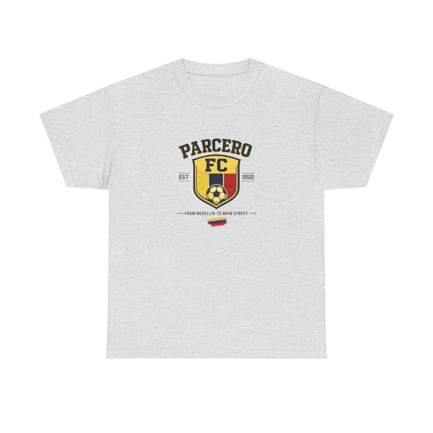 Parcero FC From Medellín to Main Street soccer shirt