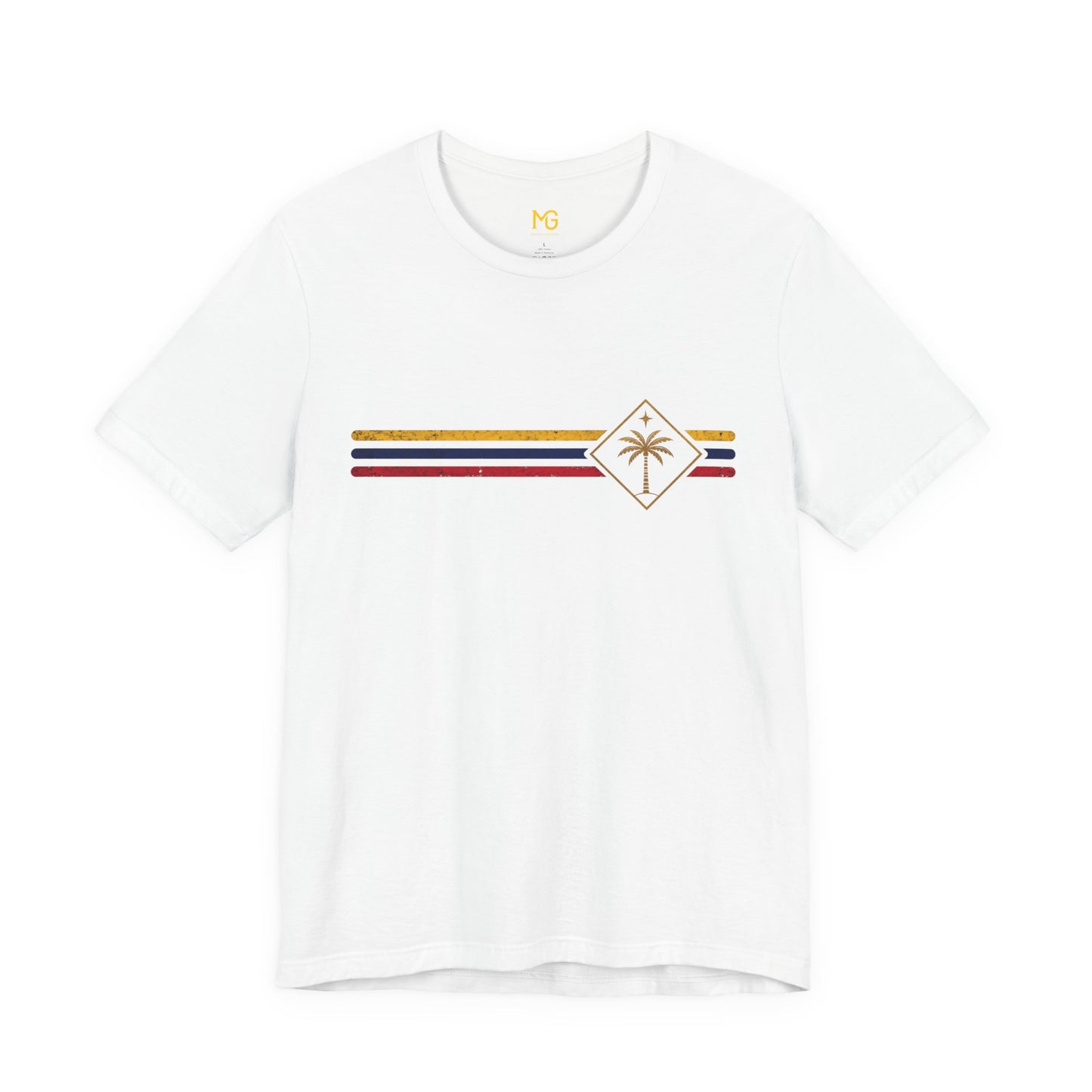 Camiseta con rayas discretas Colombia