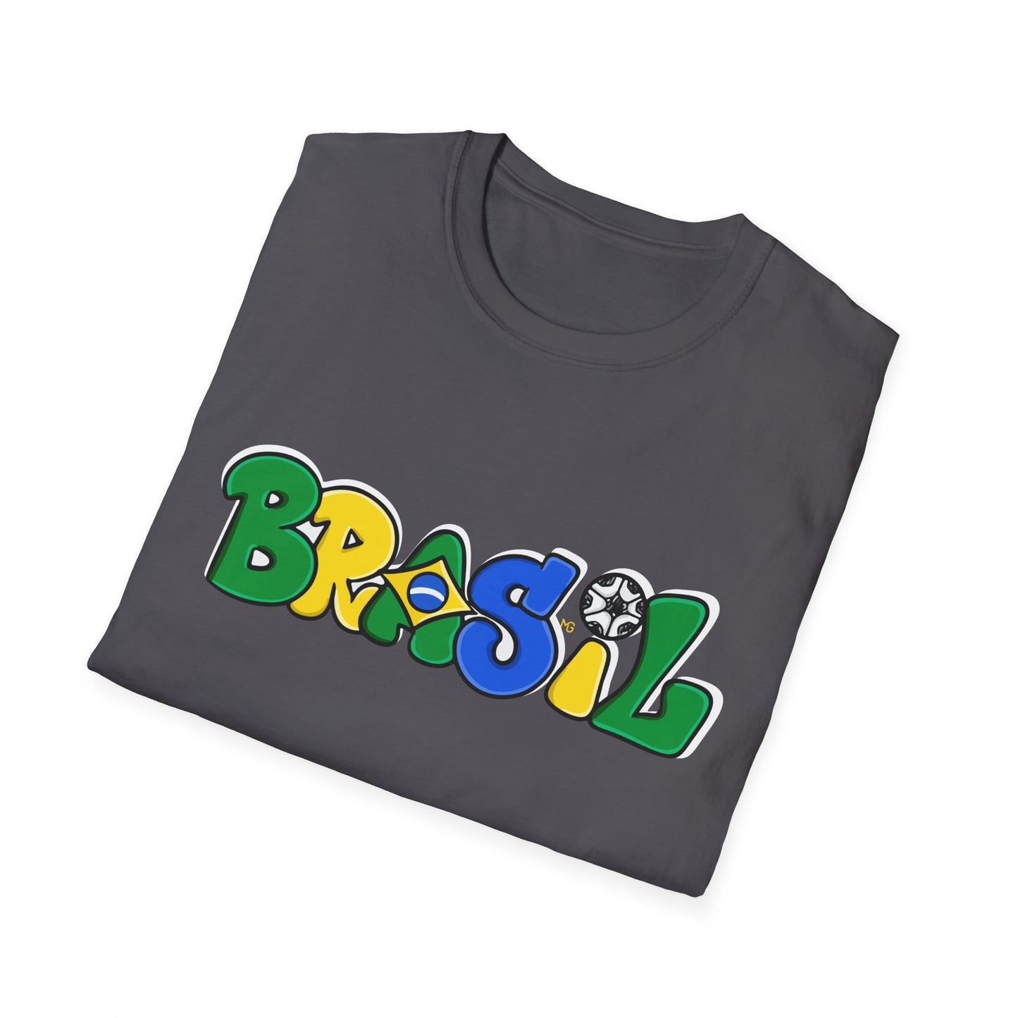 Brasil graffiti text T-Shirt