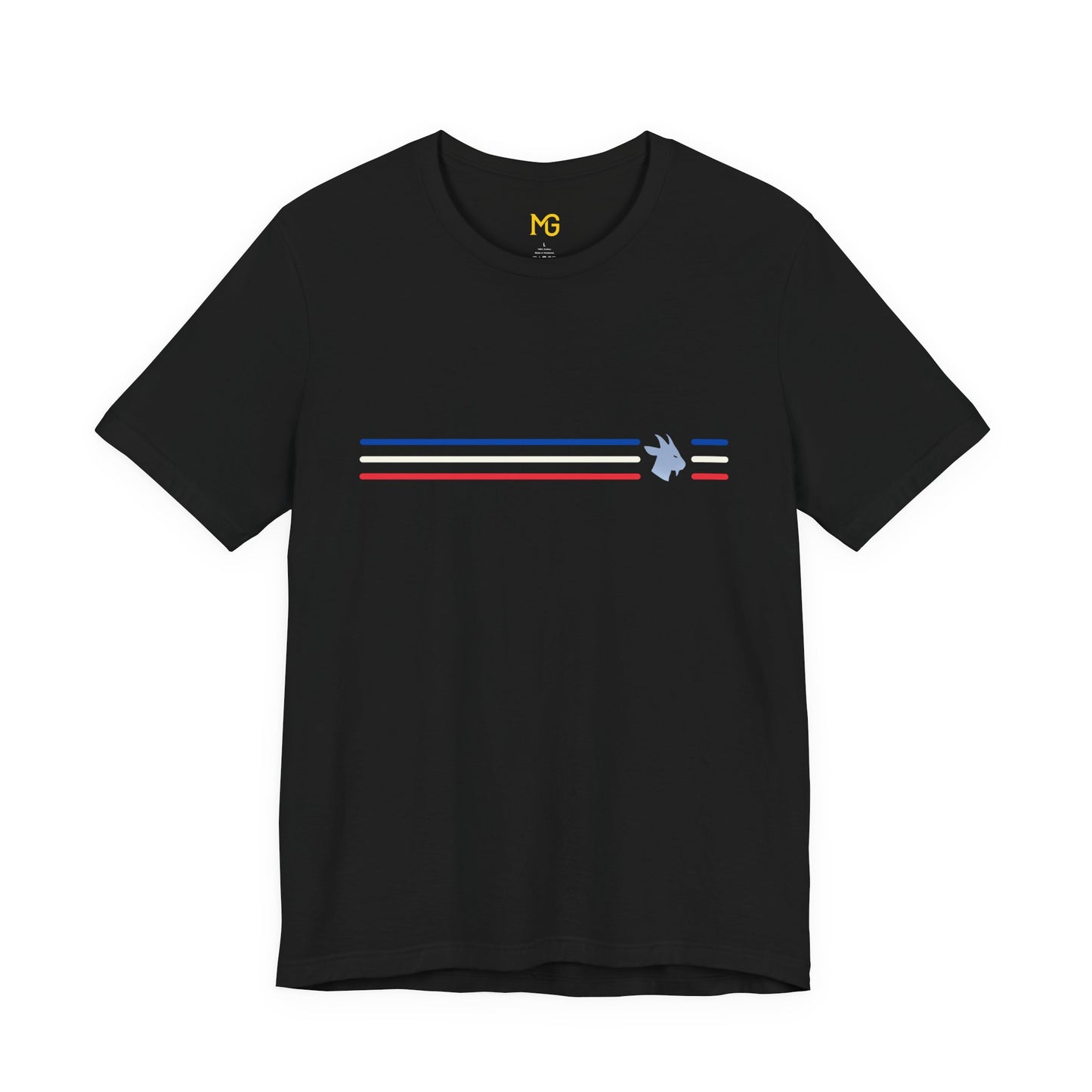 Camiseta a rayas discreta de Costa Rica