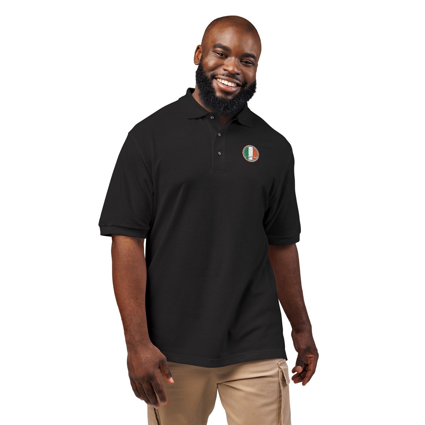 Polo con Escudo de México Bordado