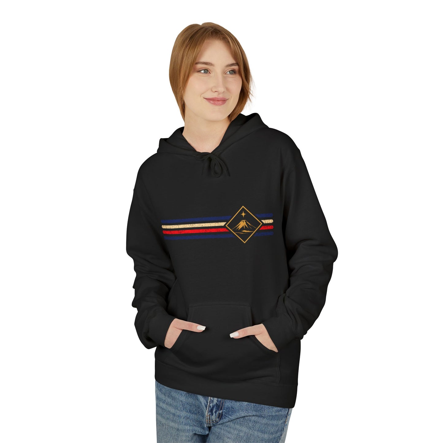 Costa Rica Low-Key Stripe Hoodie
