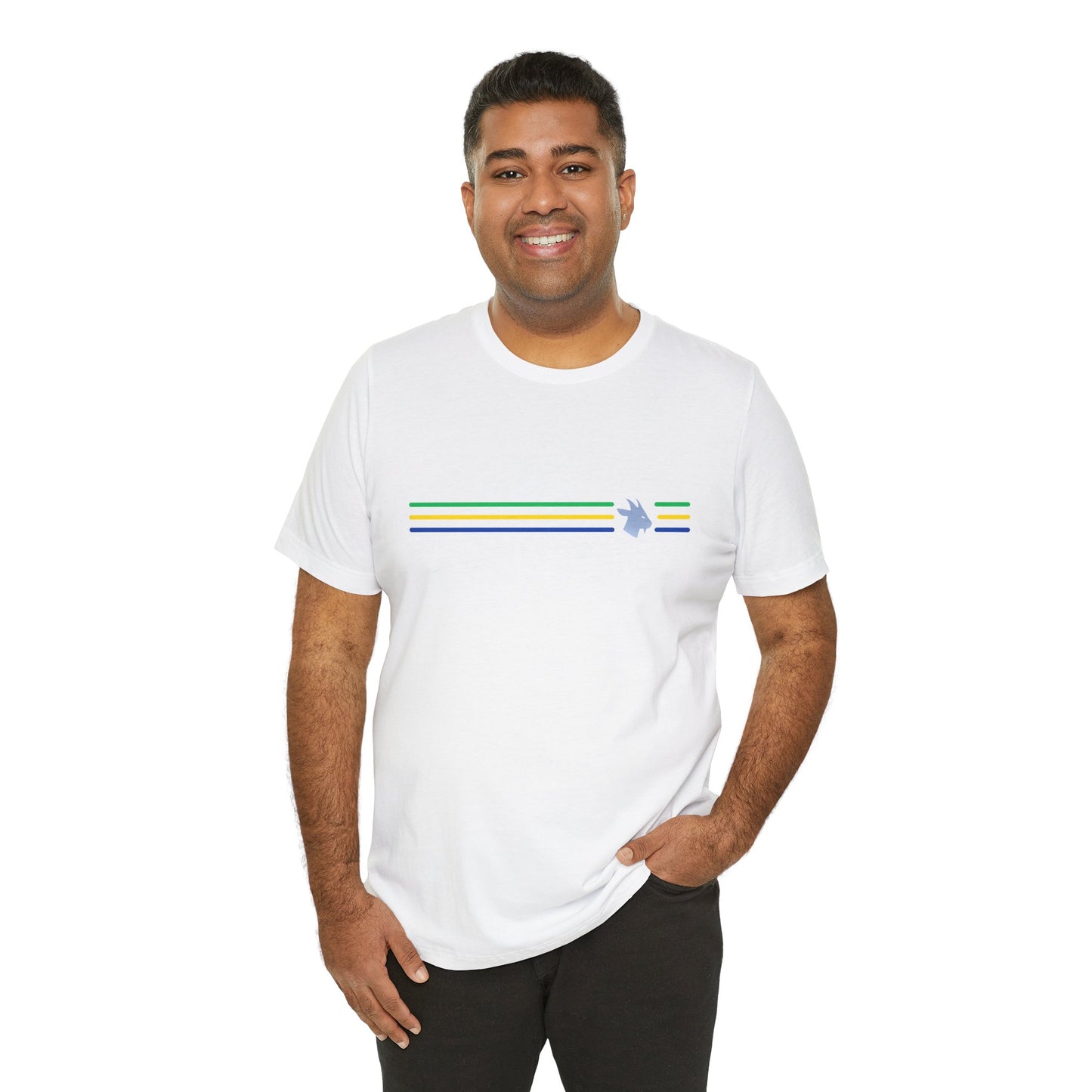 Brasil Low-Key Stripe Tee