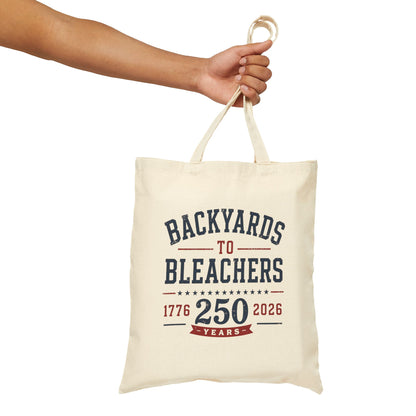 Backyards to Bleacher USA Tote