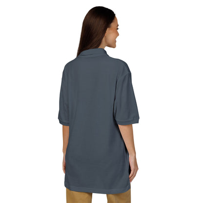 Camisa Polo Bordada com Brasão Brasileiro