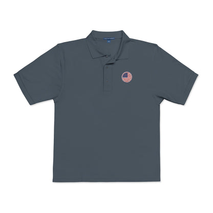 Embroidered USA Crest Polo Shirt