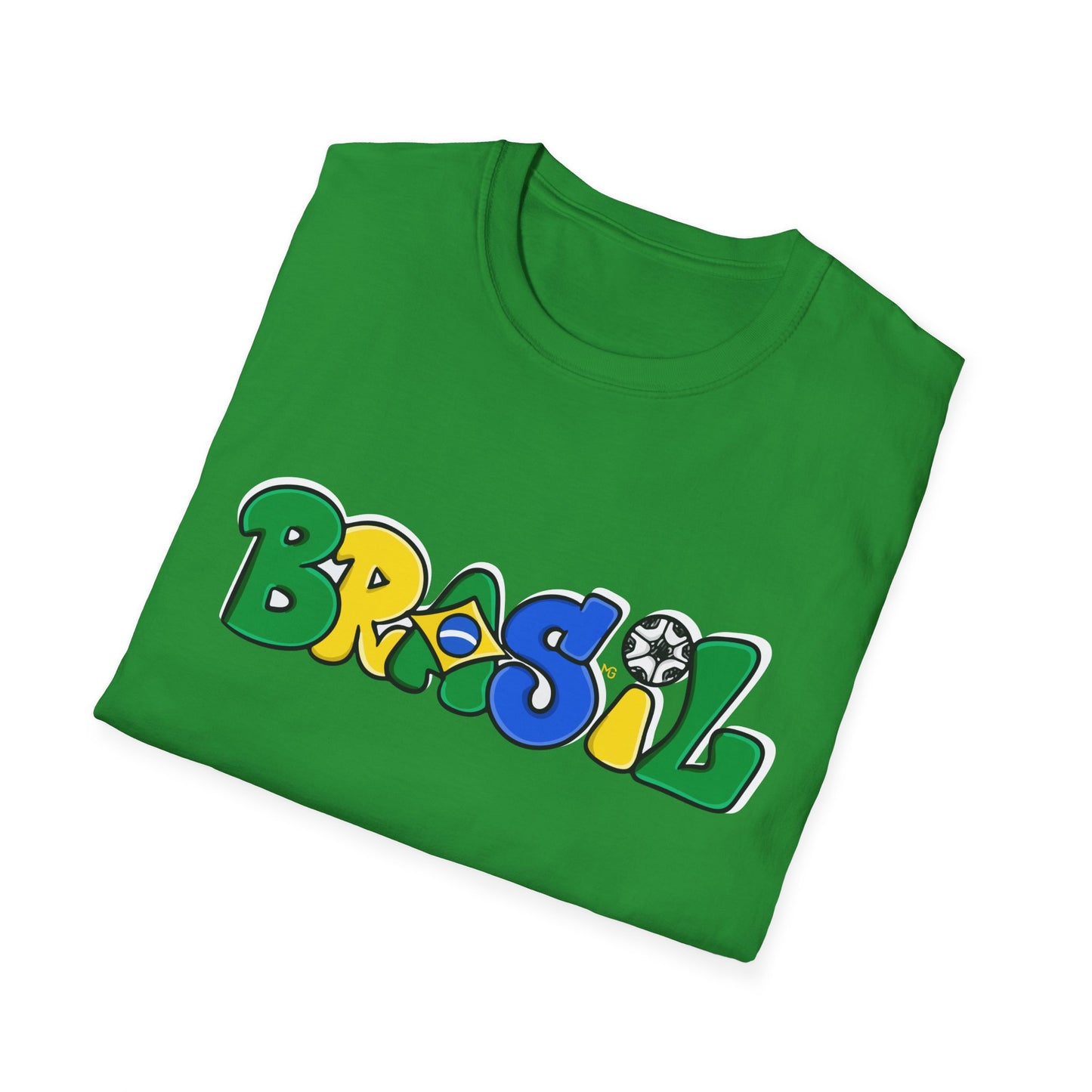 Brasil graffiti text T-Shirt