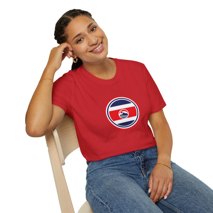 Camiseta con el Emblema de Costa Rica