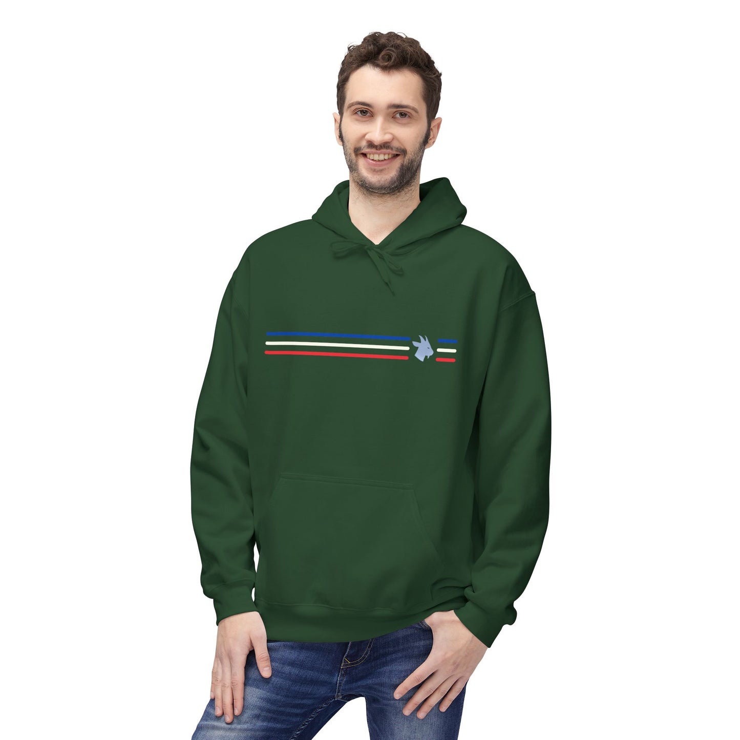 Costa Rica Low-Key Stripe Hoodie