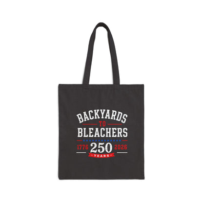 Backyards to Bleacher USA Tote