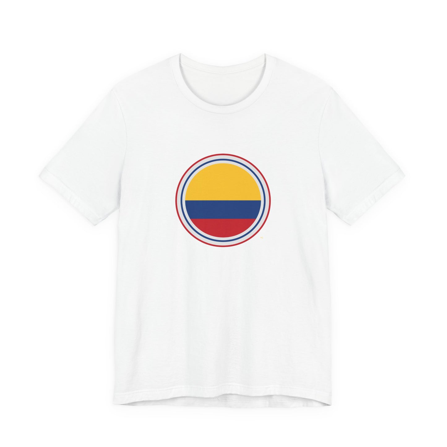 Colombian Flag Circle Tee | Colombia Pride Shirt