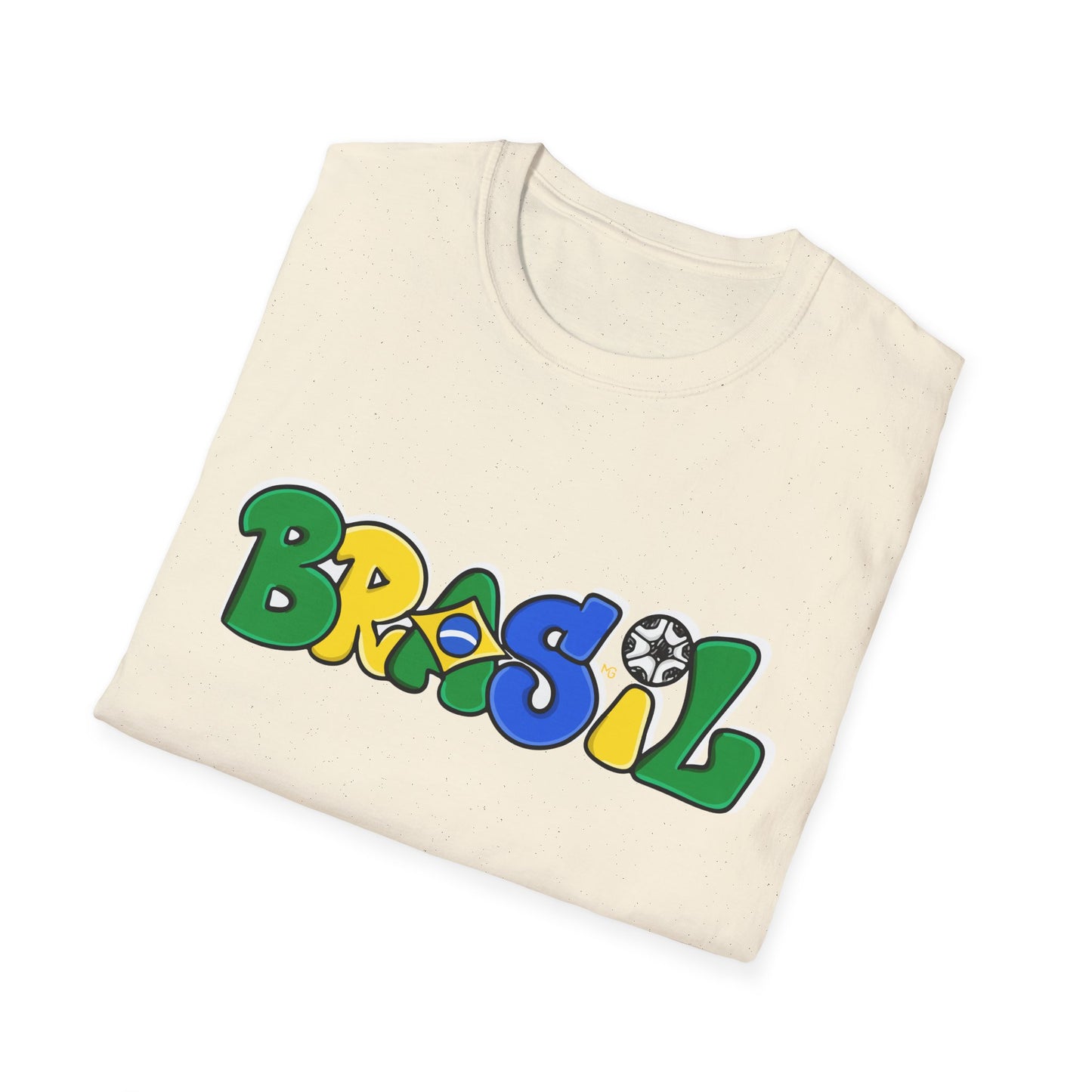 Brasil graffiti text T-Shirt