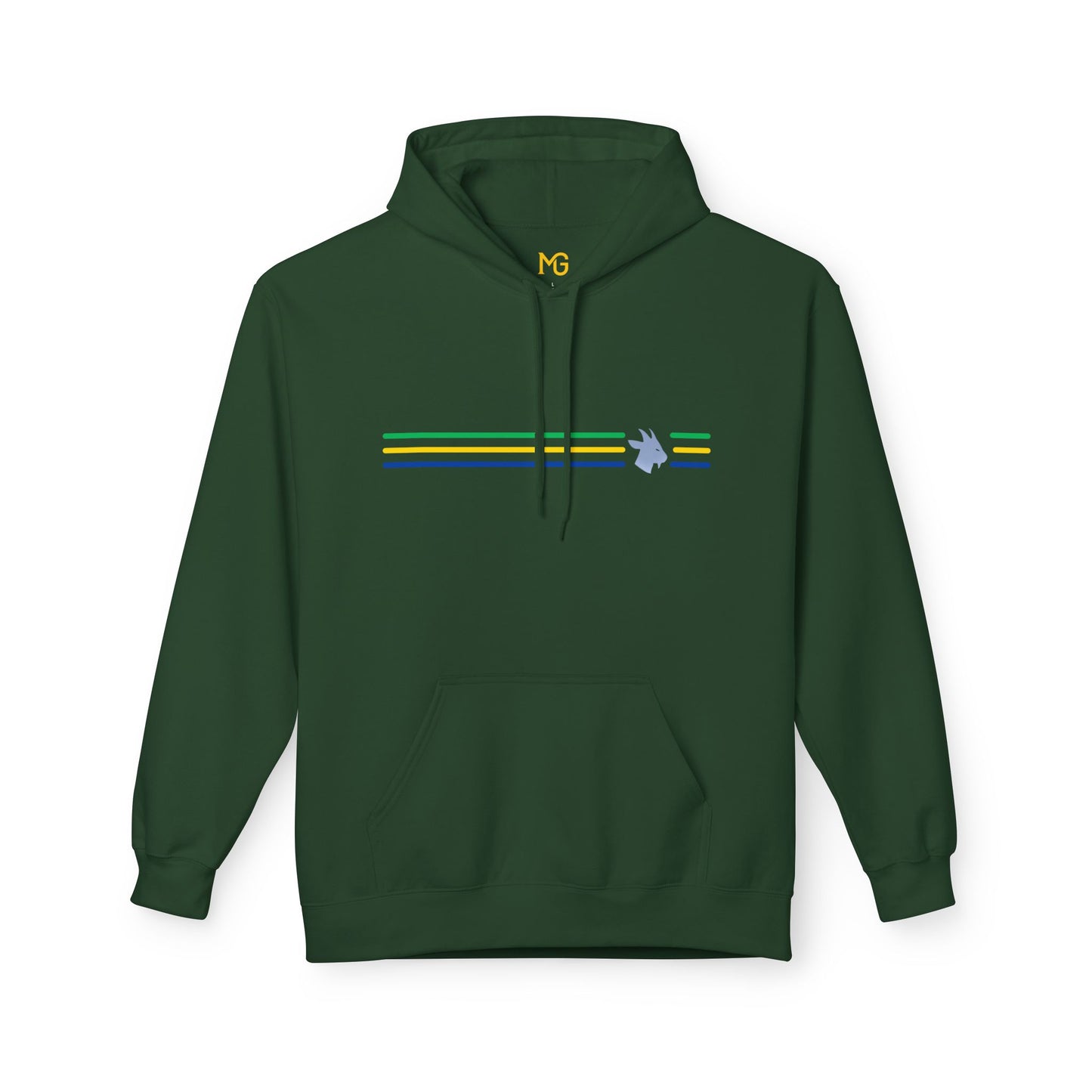 Brasil Low-Key Stripe Hoodie