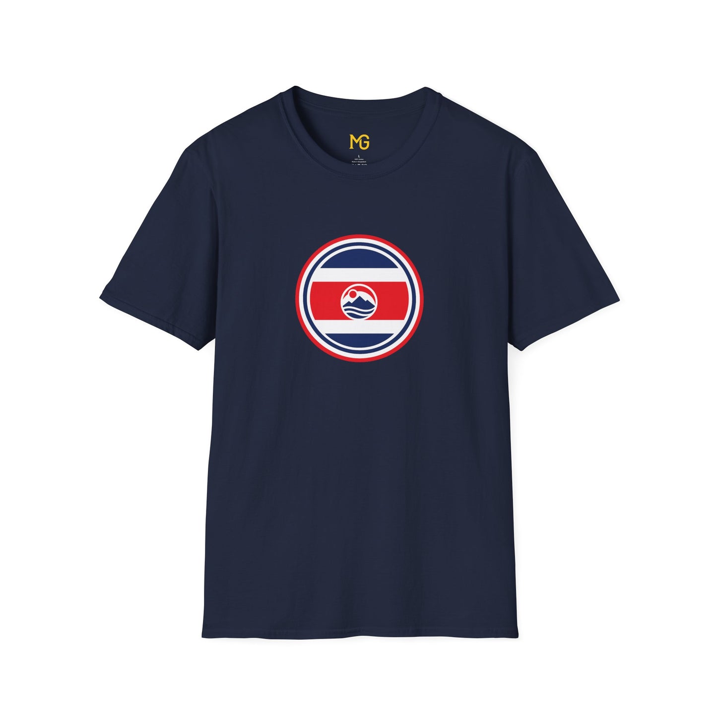Camiseta con el Emblema de Costa Rica