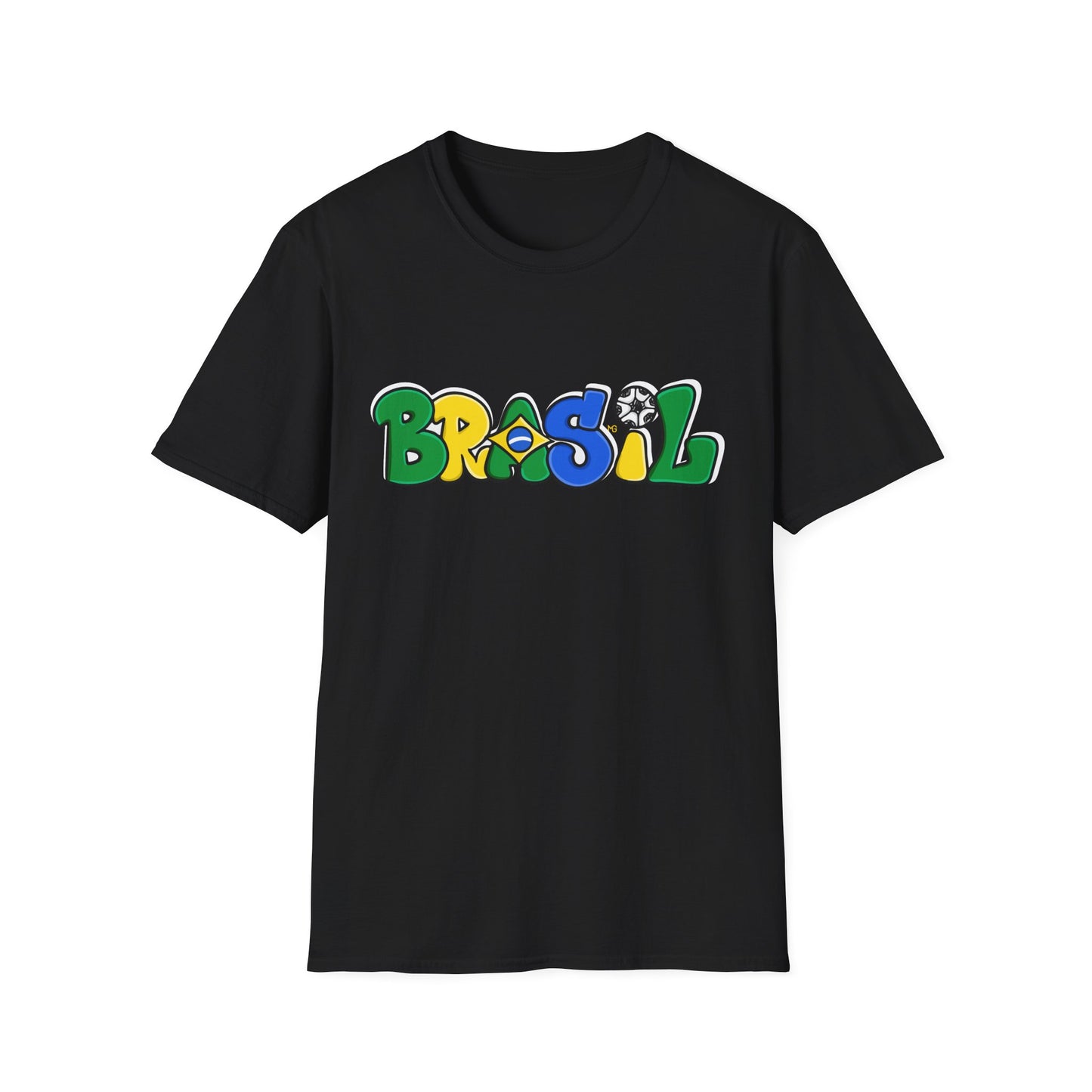Brasil graffiti text T-Shirt
