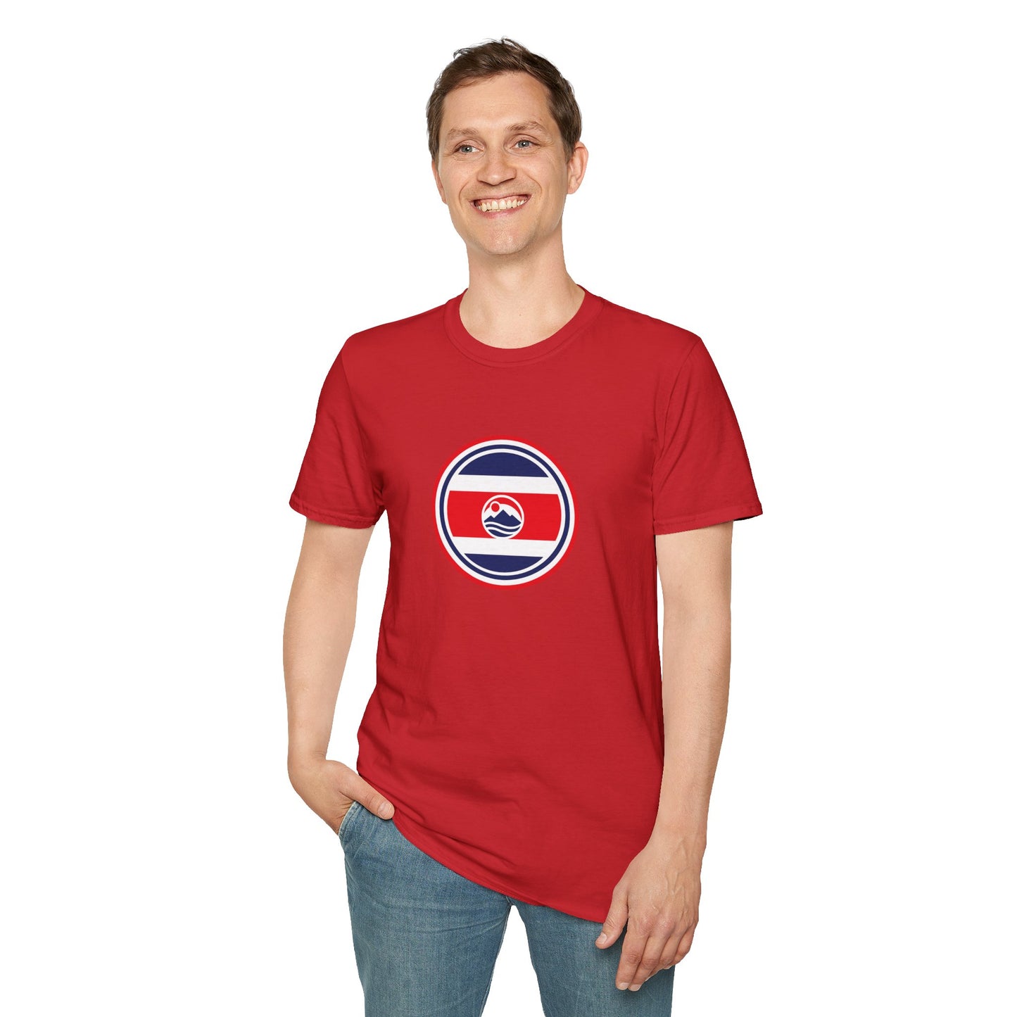 Camiseta con el Emblema de Costa Rica