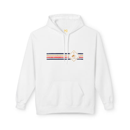 Costa Rica Low-Key Stripe Hoodie