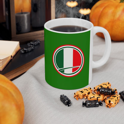 Caneca de Café Verde México Crachá