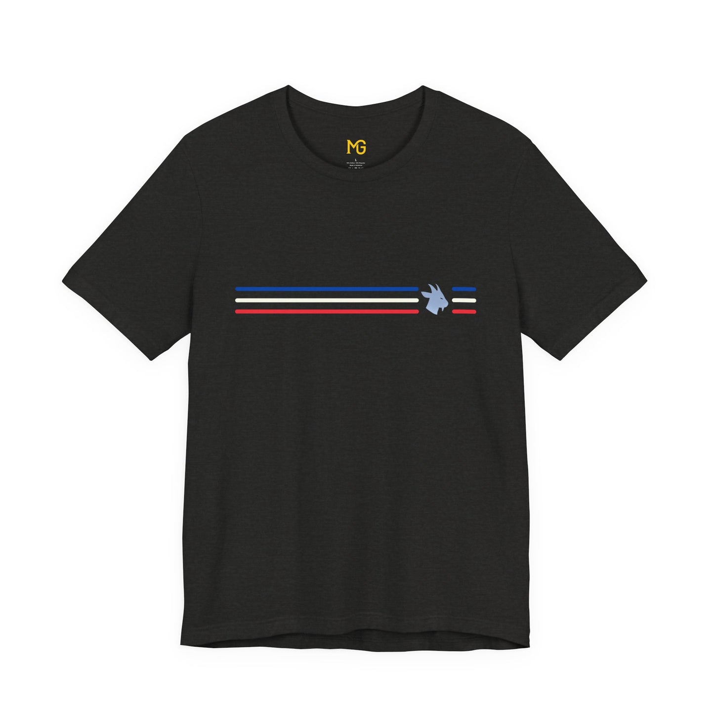 Camiseta a rayas discreta de Costa Rica