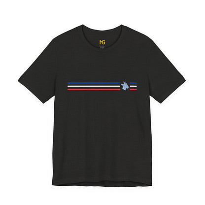 Camiseta a rayas discreta de Costa Rica