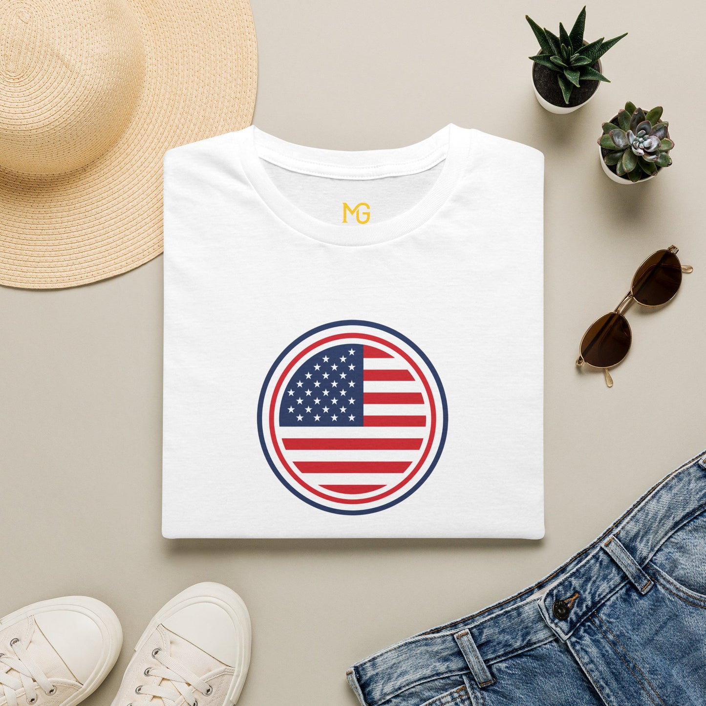 USA Emblem Tee