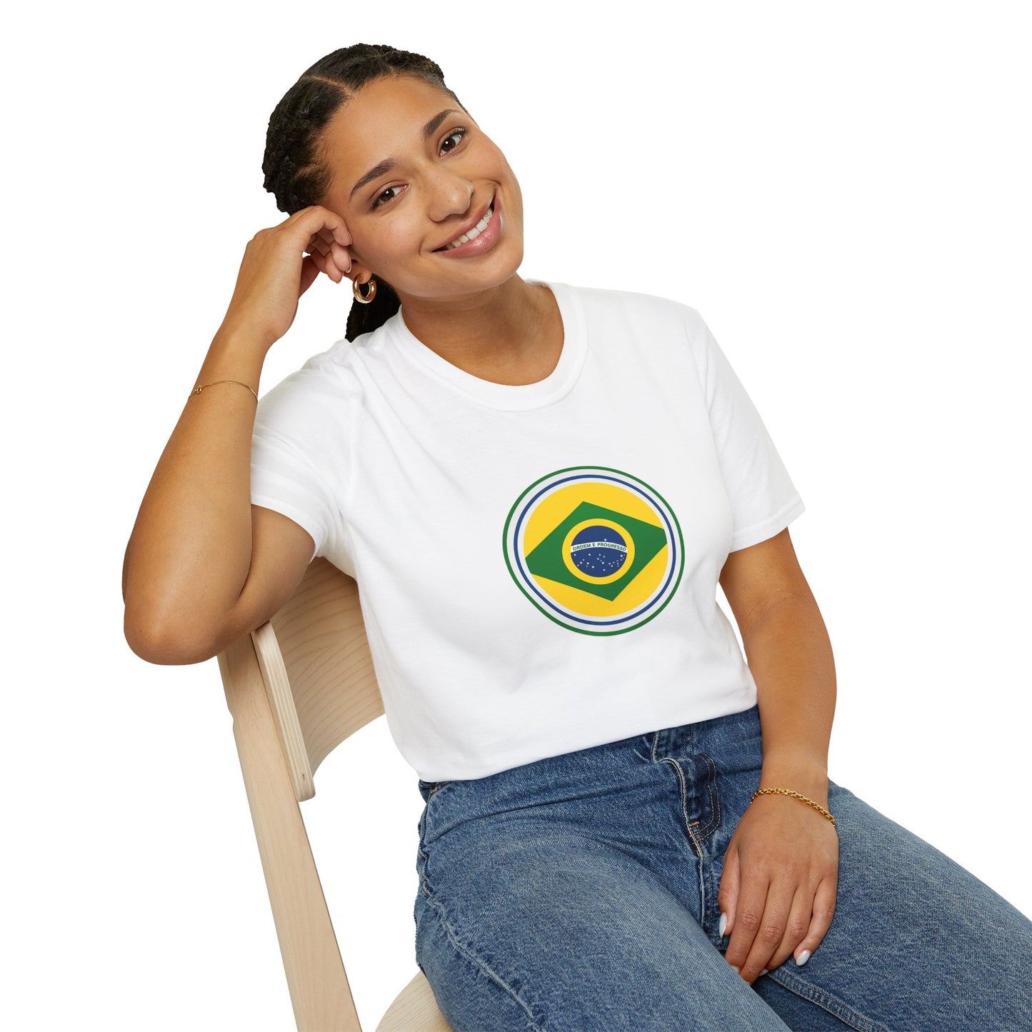 Camiseta com Selo do Brasil