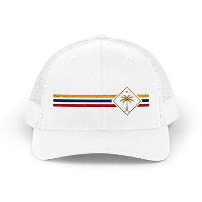 Colombia Low-Key Stripe Trucker Hat