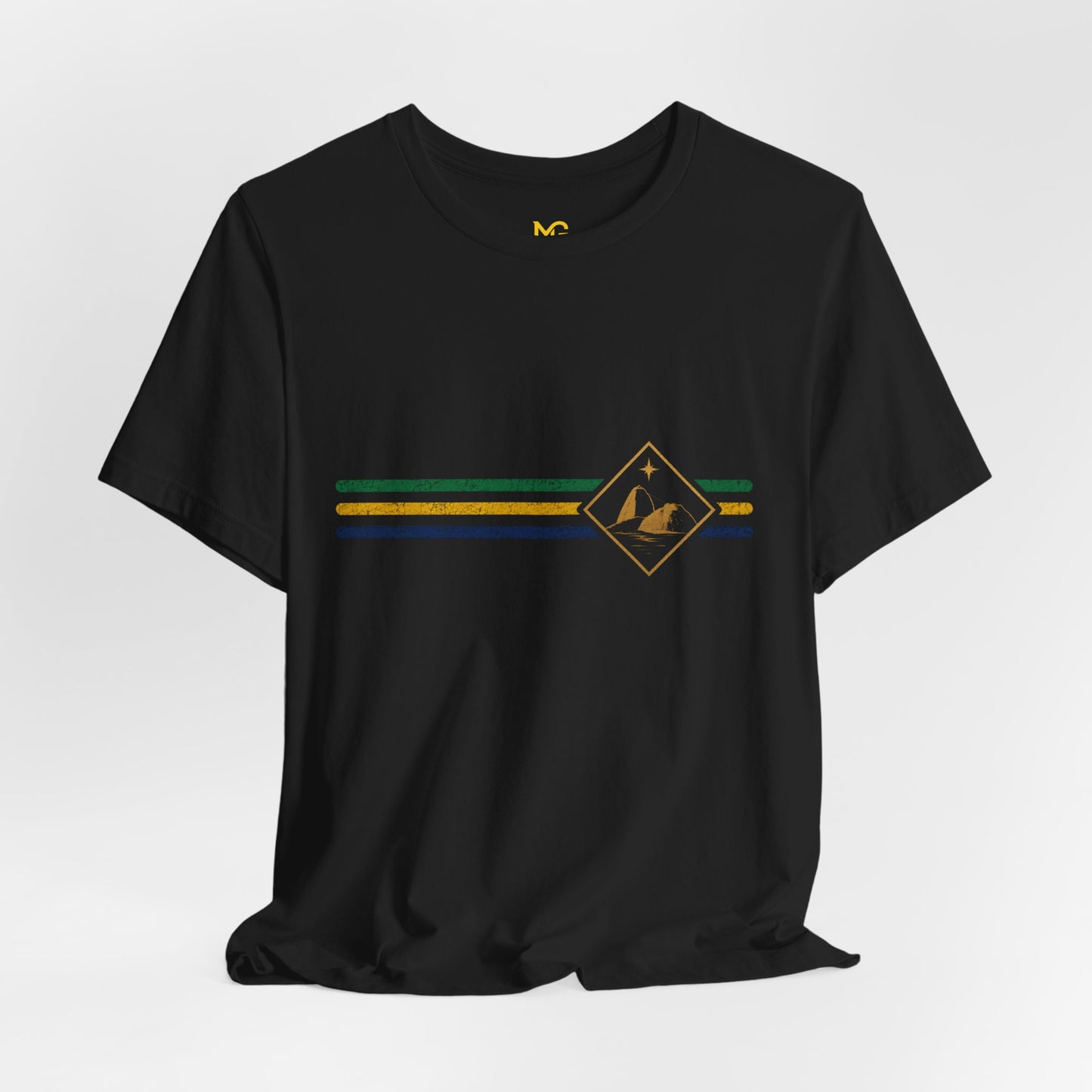 Brasil Low-Key Stripe Tee