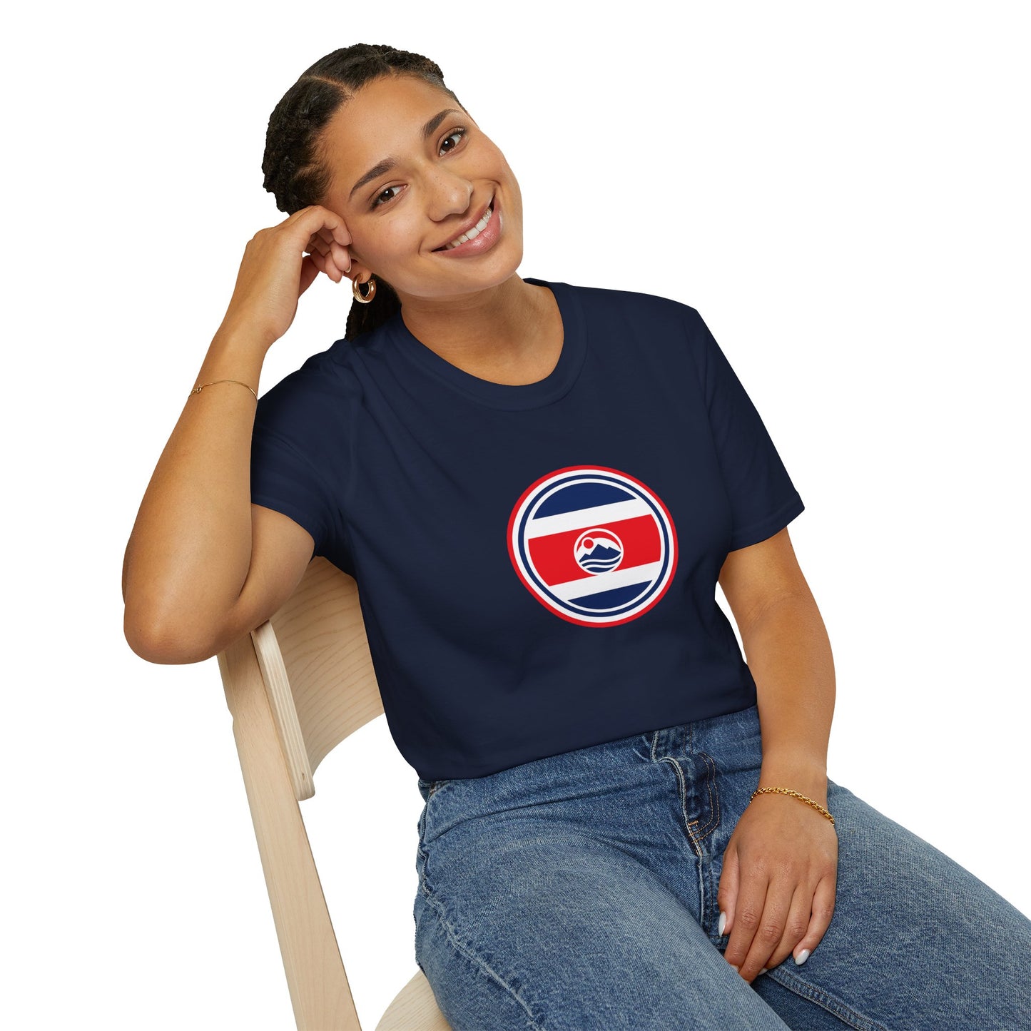 Camiseta con el Emblema de Costa Rica