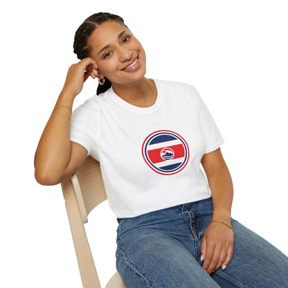 Camiseta con el Emblema de Costa Rica