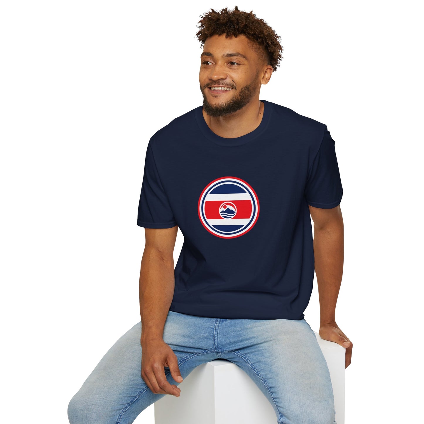 Camiseta con el Emblema de Costa Rica