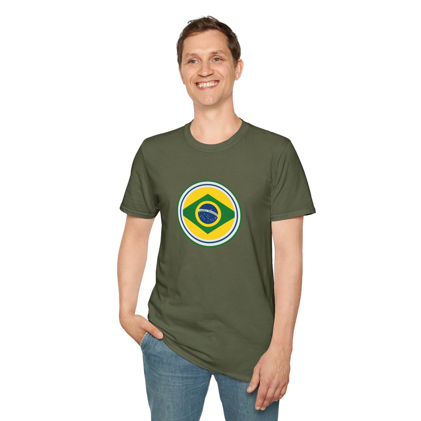 Camiseta com Selo do Brasil