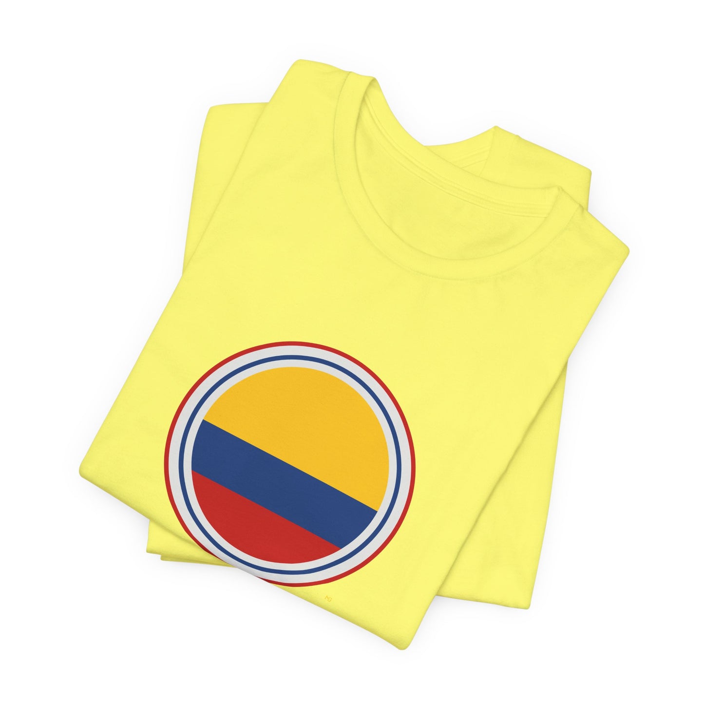 Colombian Flag Circle Tee | Colombia Pride Shirt