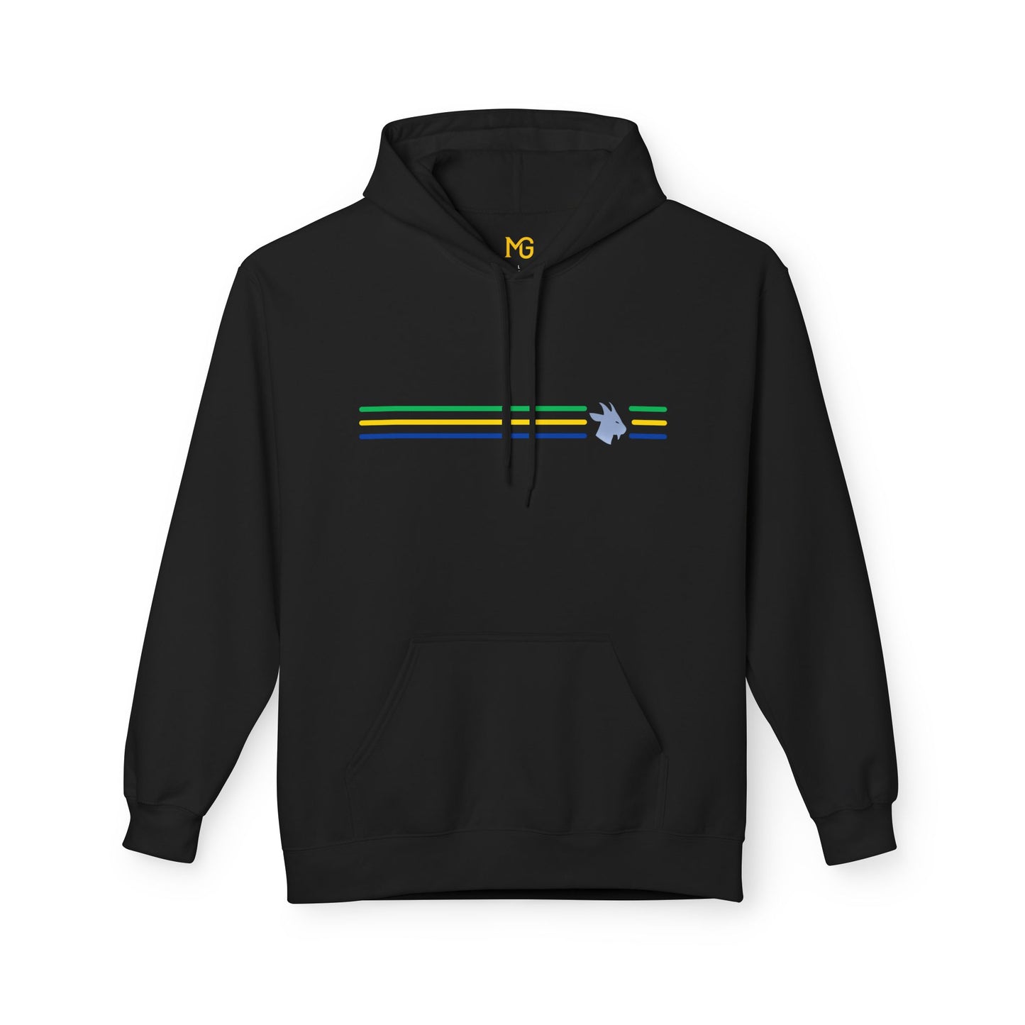 Brasil Low-Key Stripe Hoodie